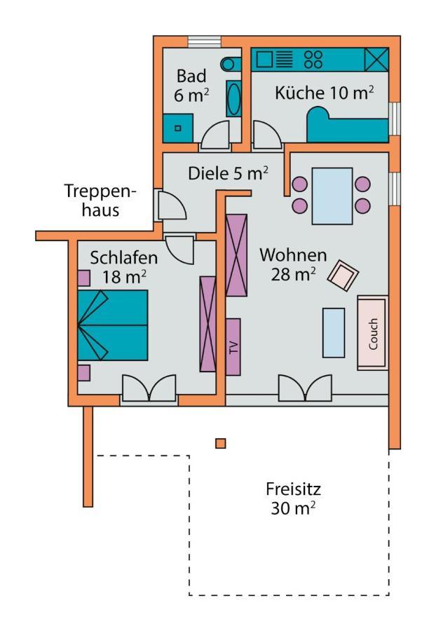 Ferienwohnung Kuckucksnest Лар Экстерьер фото